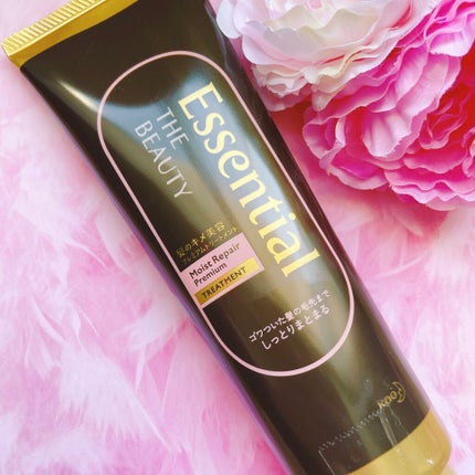 THE BEAUTY 髪のキメ美容プレミアムトリートメント<モイストリペアプレミアム>/エッセンシャル/洗い流すヘアトリートメントを使ったクチコミ(1枚目)