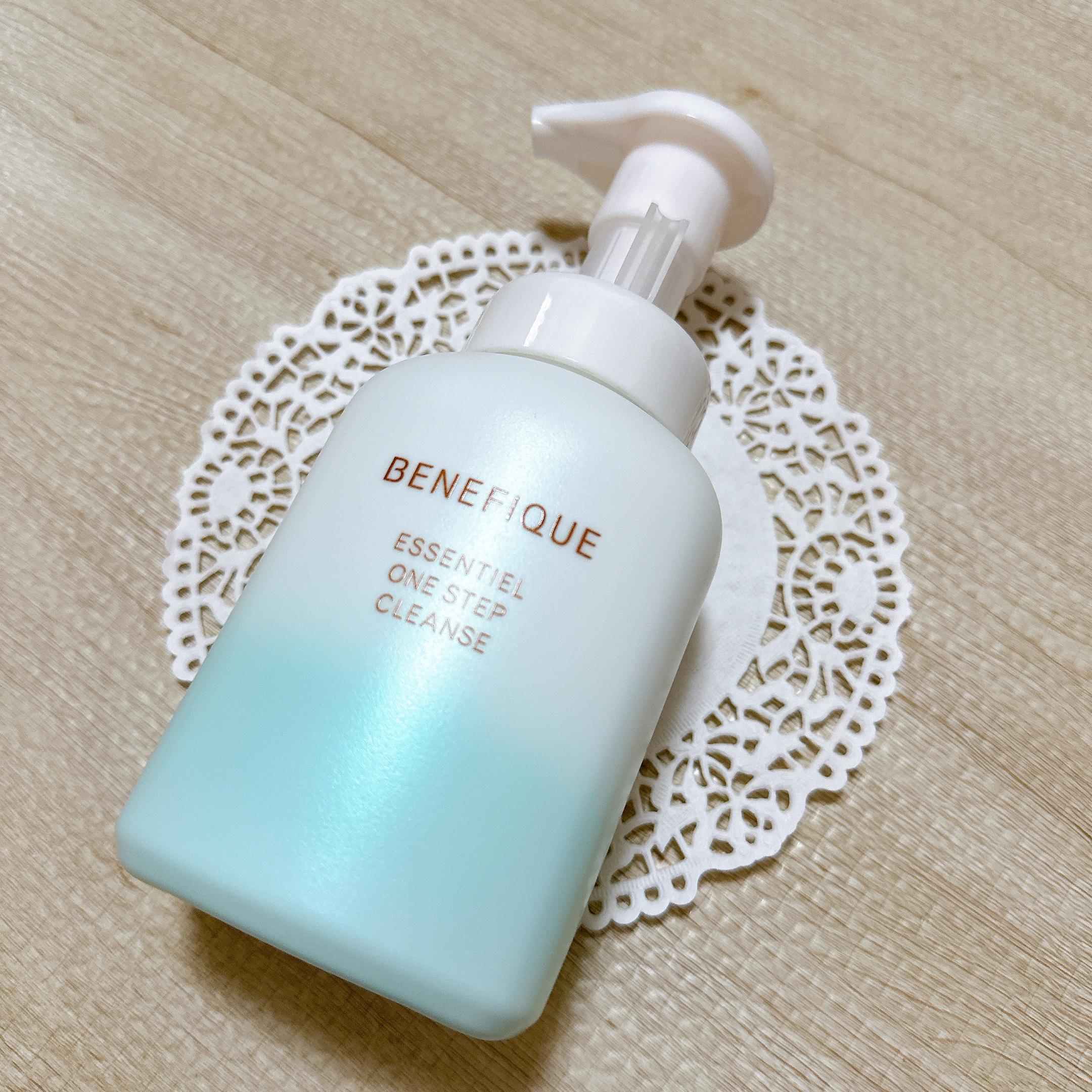 エッセンシャル ワンステップクレンズ/BENEFIQUE/泡洗顔を使ったクチコミ（2枚目）