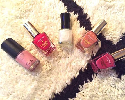 カラフルネイルズ/キャンメイク/マニキュアを使ったクチコミ(1枚目)