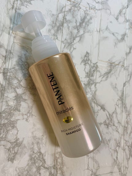 ミラクルズ リッチモイスチャー シャンプー/トリートメント/パンテーン/市販シャンプーを使ったクチコミ(1枚目)