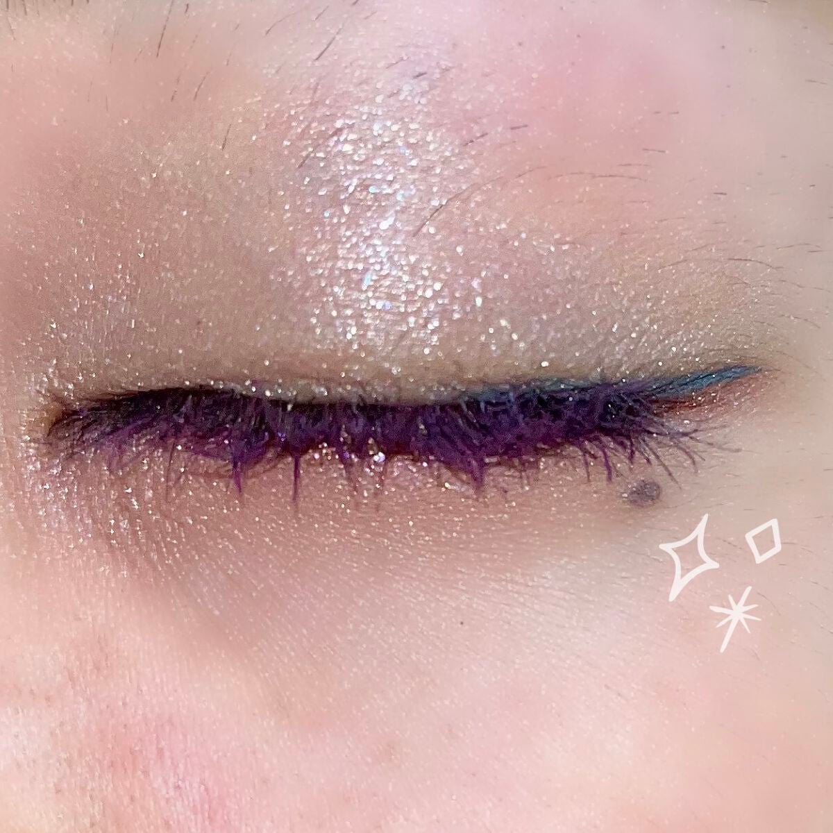 ラスティングリキッドライナー/キャンメイク/リキッドアイライナーを使ったクチコミ(2枚目)