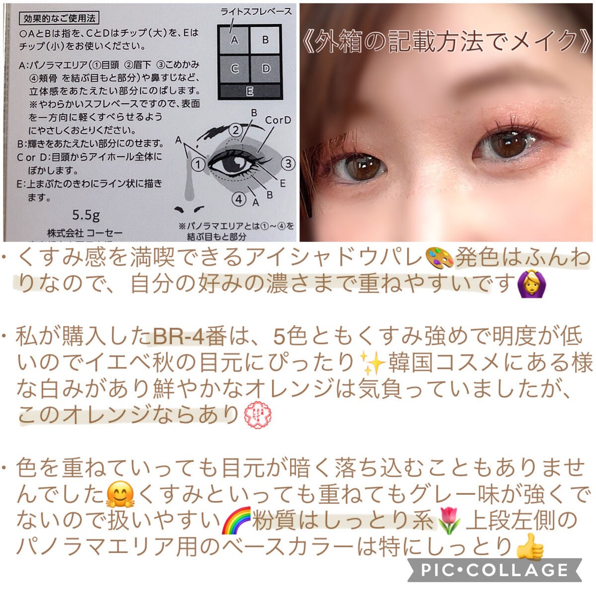 パノラマデザイン アイパレット/Visée/アイシャドウパレットを使ったクチコミ(2枚目)