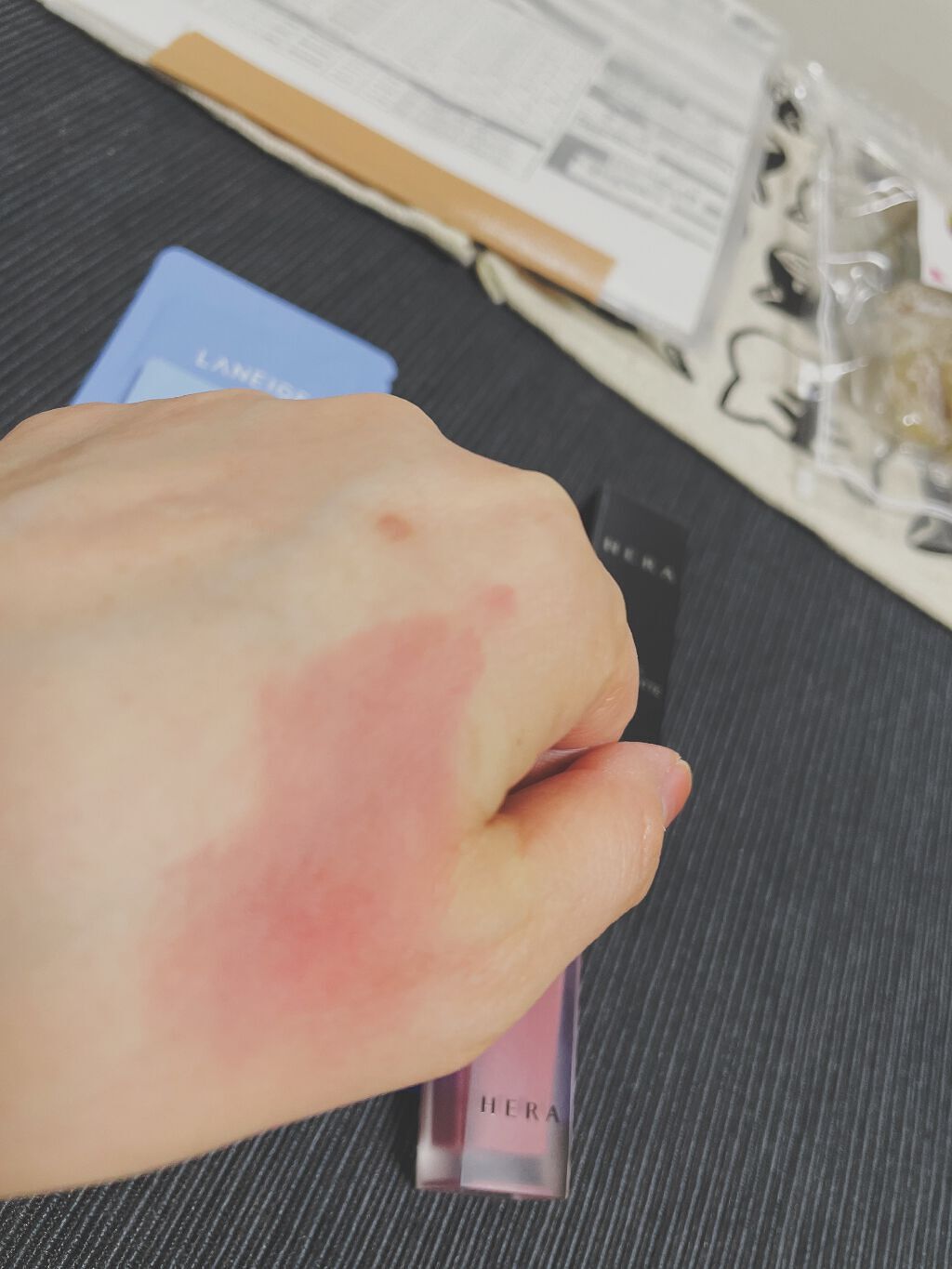 センシュアルパウダーマットリキッド/HERA/口紅を使ったクチコミ(4枚目)