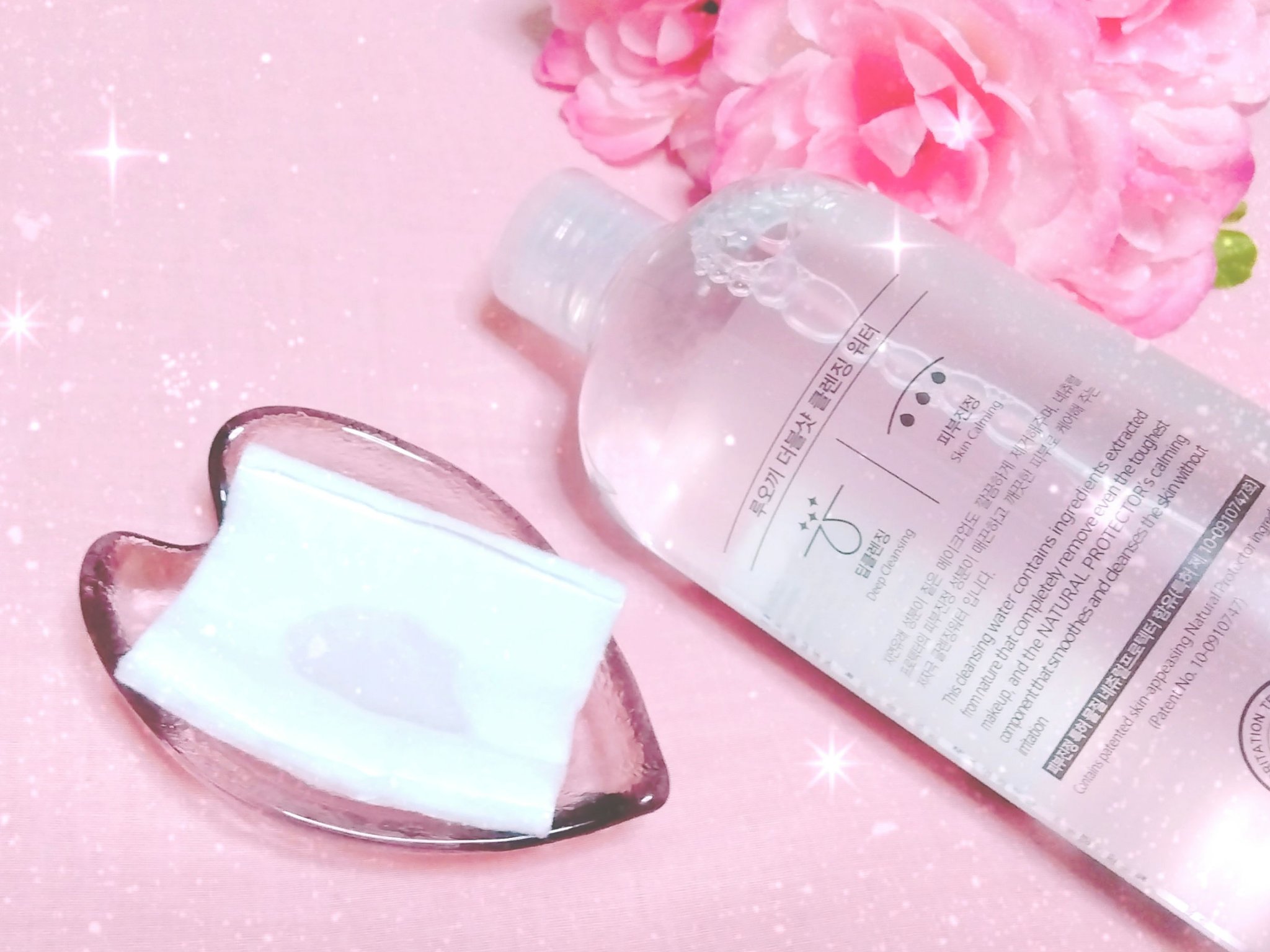 ダブルショットクレンジングウォーター/LUOKI/クレンジングウォーターを使ったクチコミ（2枚目）