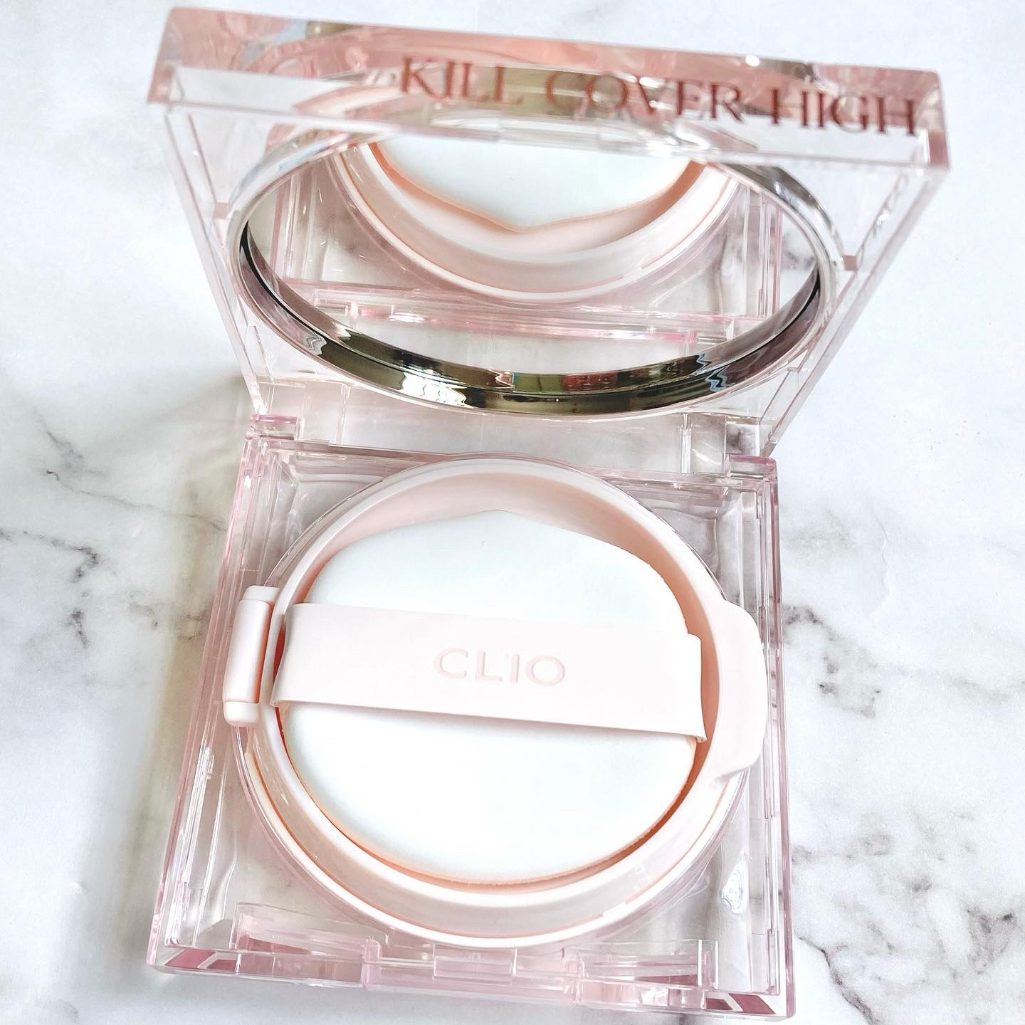 キル カバー ハイ グロウ クッション/CLIO/クッションファンデーションを使ったクチコミ（2枚目）