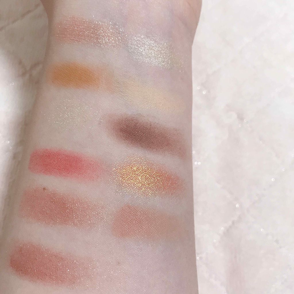 サーキュラー サンド アイシャドウ パレット/HOJO/アイシャドウパレットを使ったクチコミ(3枚目)