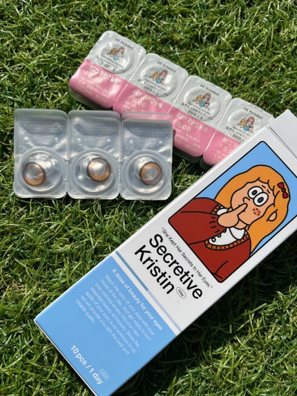 Secretive Kristen/Hapa kristin/カラーコンタクトレンズを使ったクチコミ(3枚目)