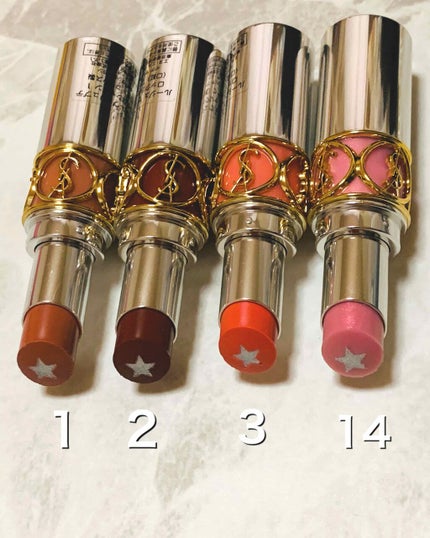 ルージュ ヴォリュプテ ロックシャイン/YVES SAINT LAURENT BEAUTE/口紅を使ったクチコミ(3枚目)