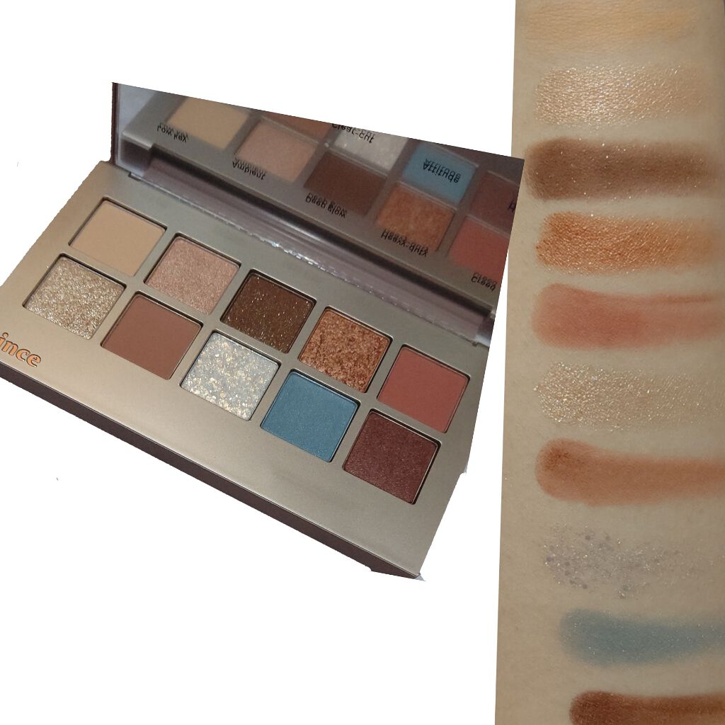 ニューデップスアイシャドウパレット/hince/アイシャドウパレットを使ったクチコミ（3枚目）