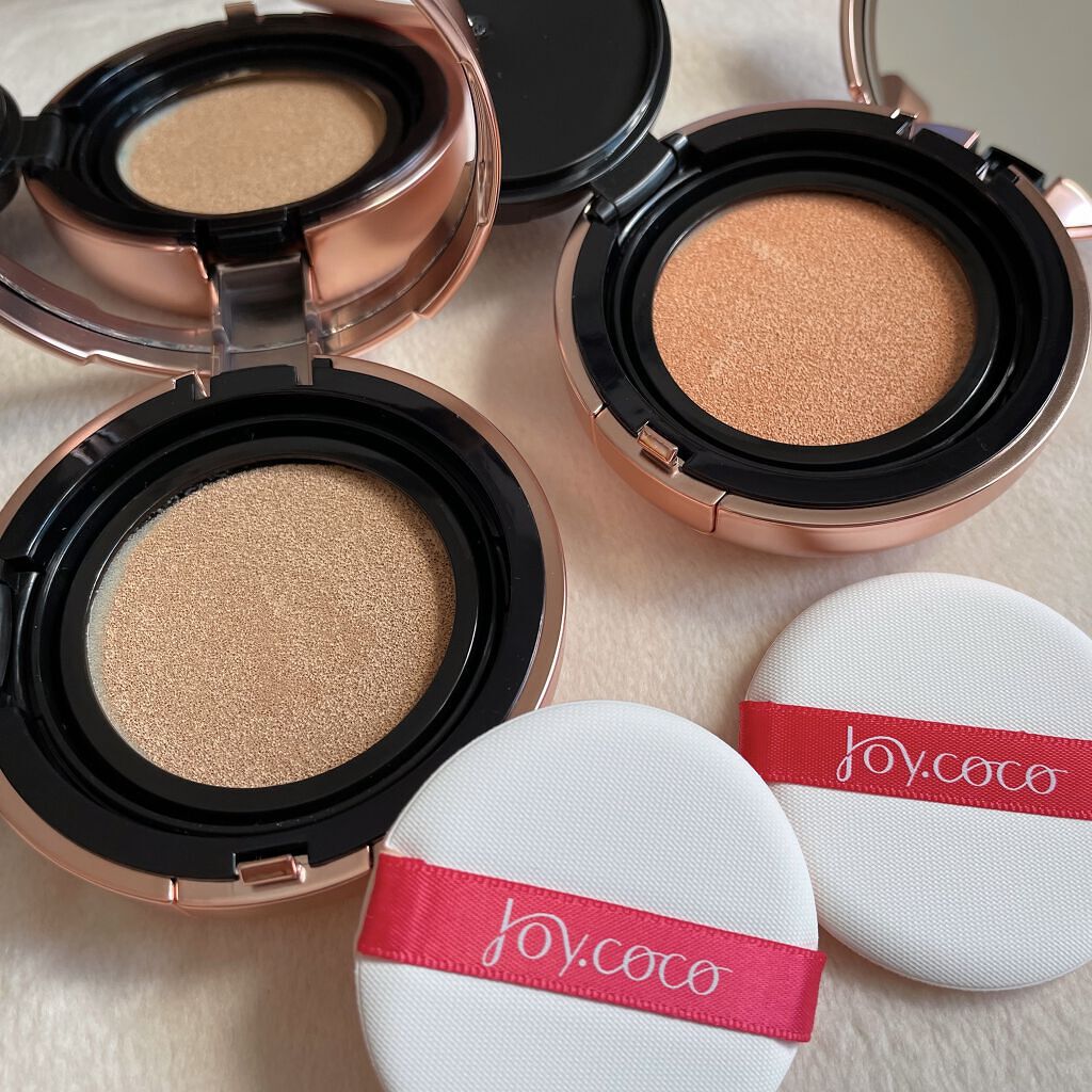 BBクッションファンデーション/Joy.coco(ジョイココ)/クッションファンデーションを使ったクチコミ（2枚目）