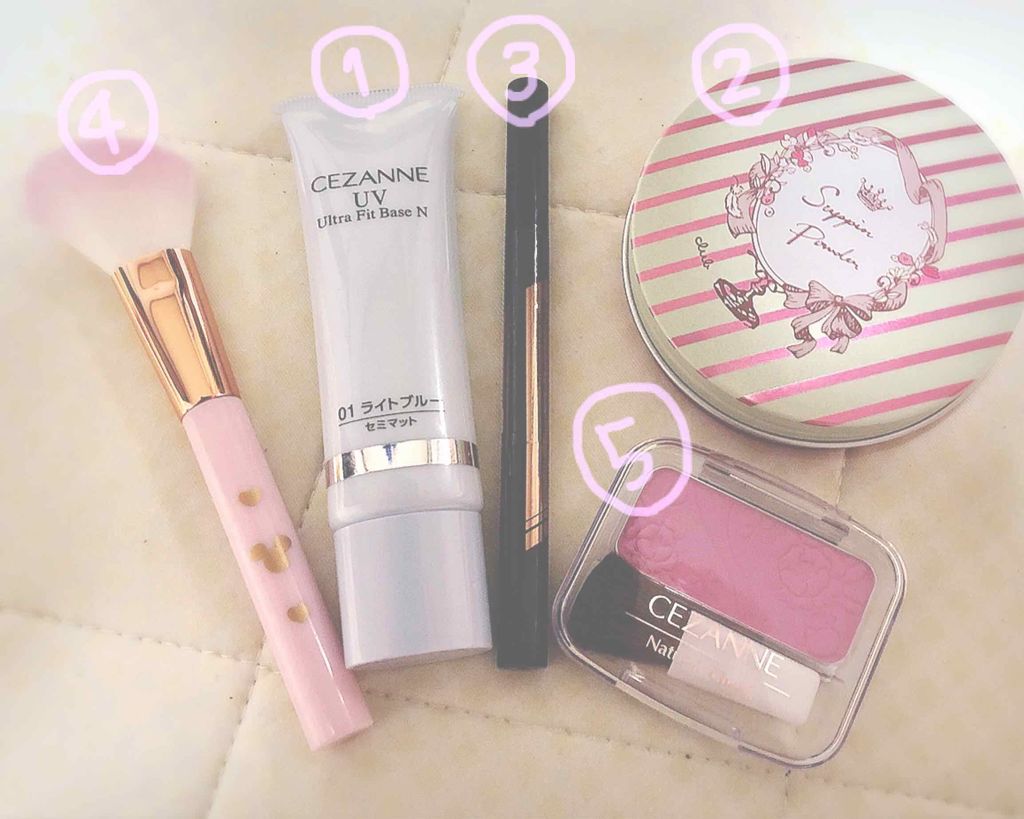 ナチュラル チークN/CEZANNE/パウダーチークを使ったクチコミ（2枚目）