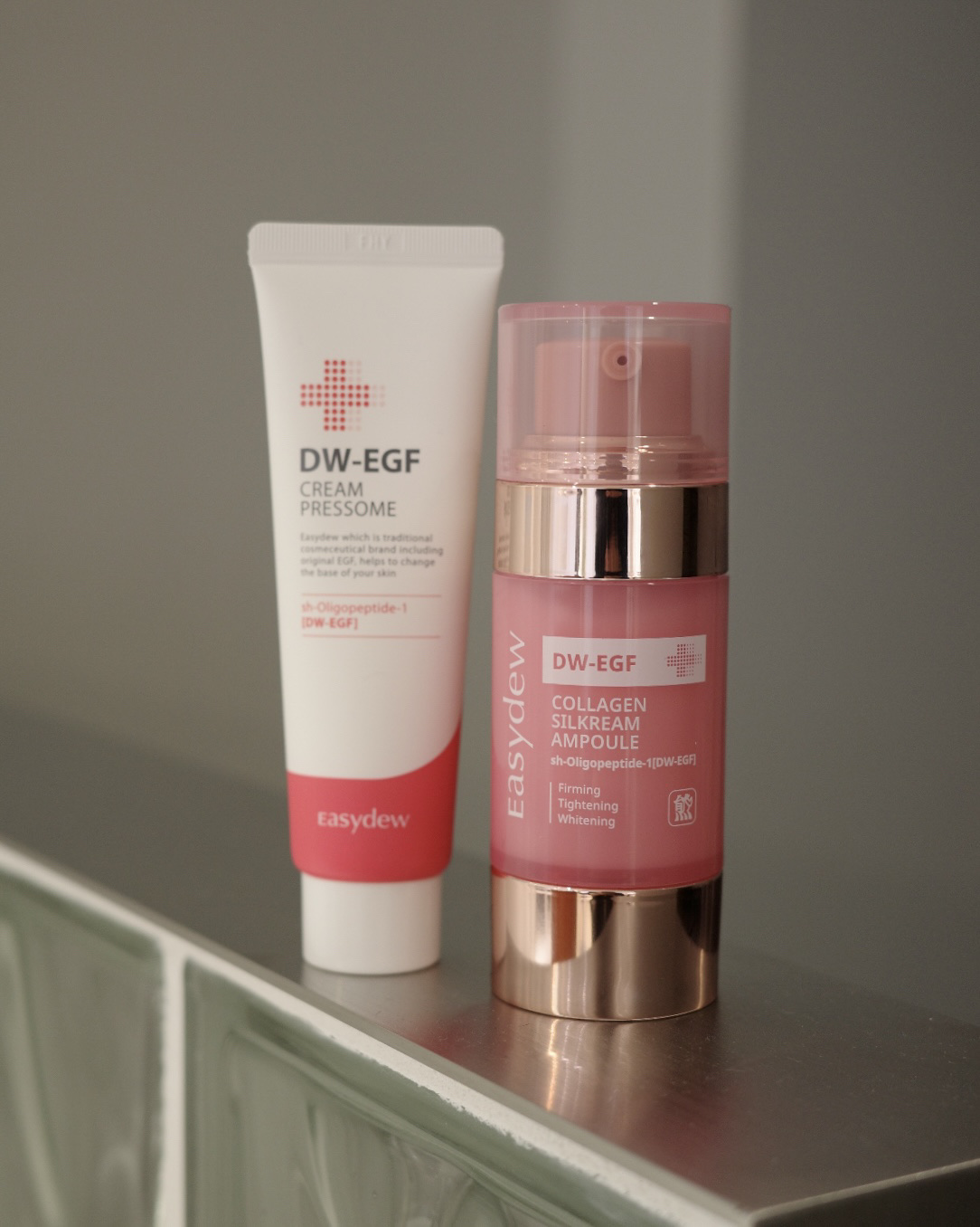 DW-EGFコラーゲンシルクリームセラム /Easydew/美容液を使ったクチコミ（1枚目）