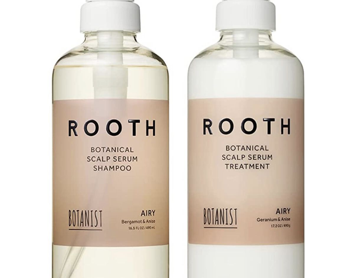 ルース ボタニカルスカルプセラム シャンプー・トリートメント（ストレート）/BOTANIST/市販シャンプーを使ったクチコミ（1枚目）