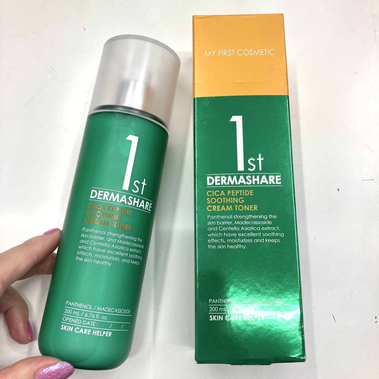 ファーストシカペプチドスージングクリームトナー/DERMASHARE/化粧水を使ったクチコミ（3枚目）