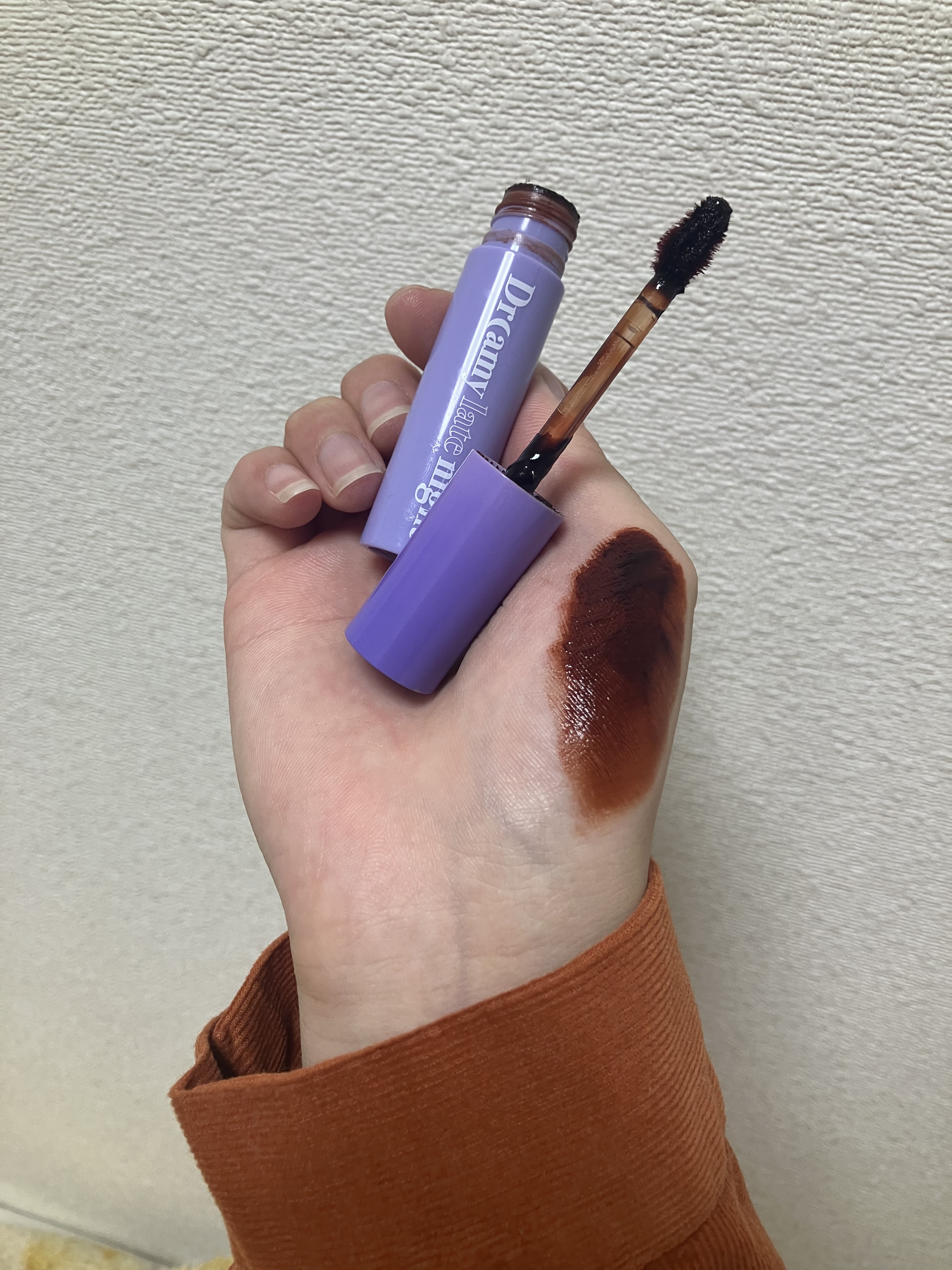 ドリーミーレイトナイト メロウティント/MERZY/リップティントを使ったクチコミ（2枚目）