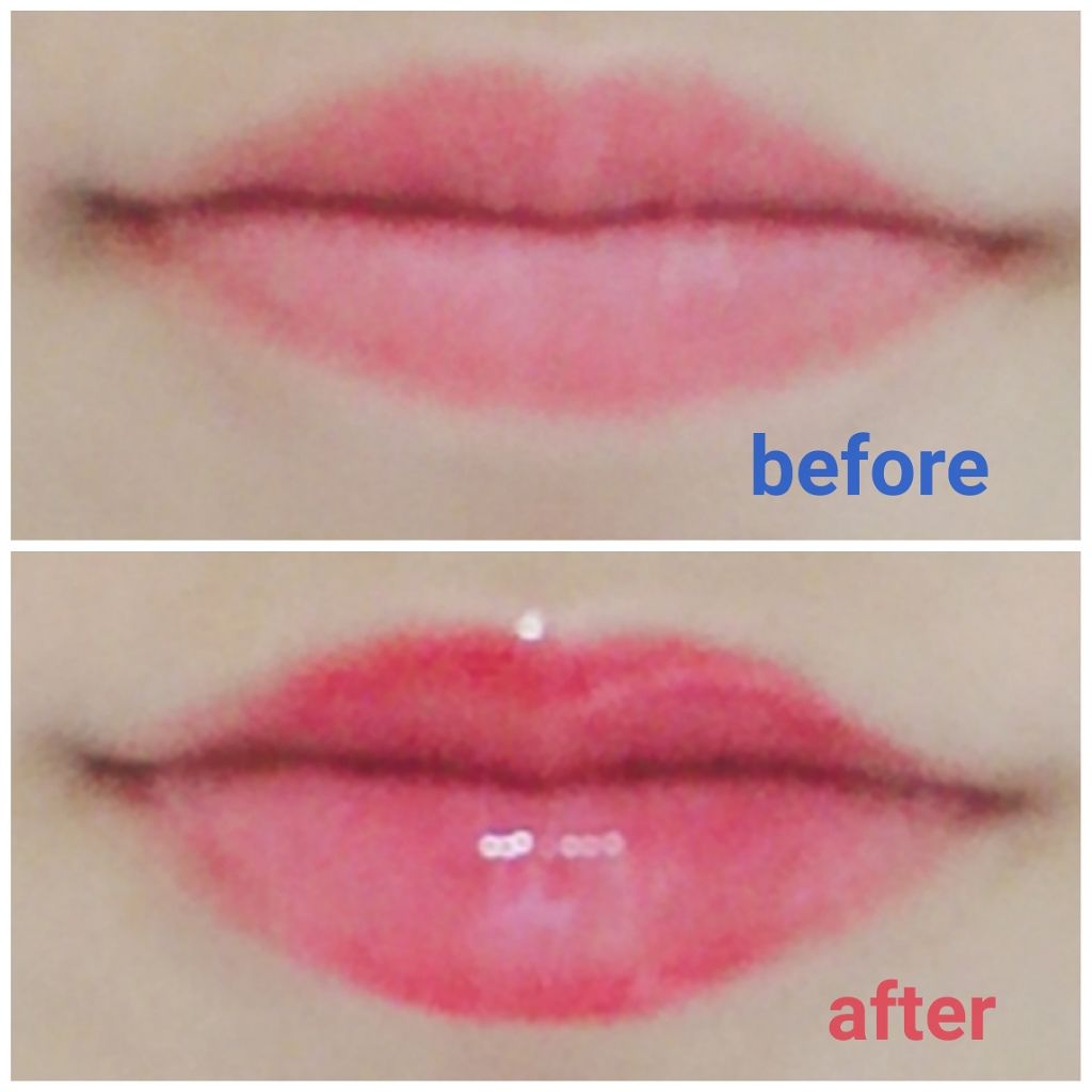 チェリーモイスチャー リップグロウ/ETUDE/リップグロスを使ったクチコミ（3枚目）