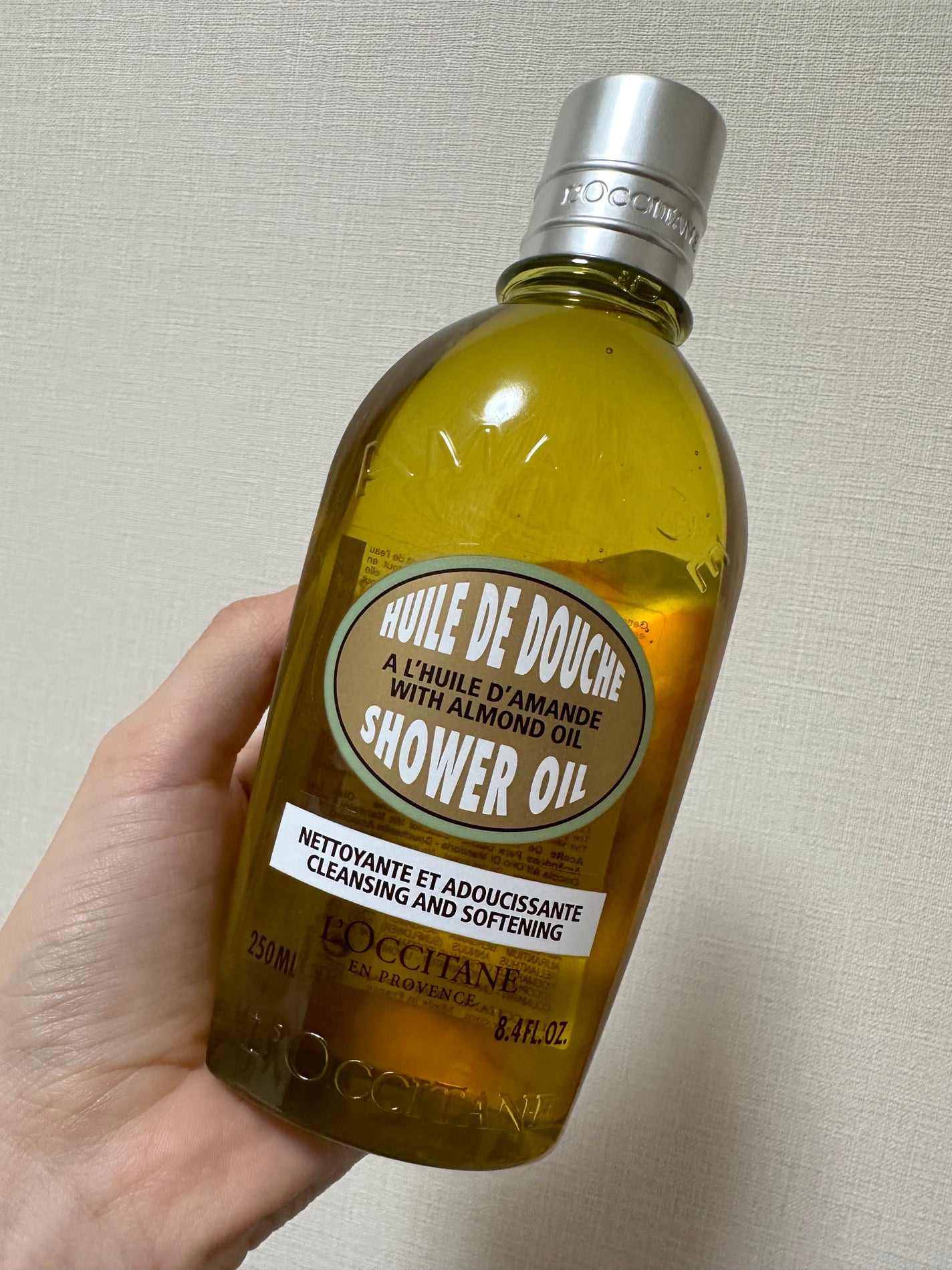 ã¢ãŒã¢ã³ã ã¢ã€ã¹ãã£ã©ã€ãžã³ã°ã·ã£ã¯ãŒãªã€ã«/L'OCCITANE/ããã£ãœãŒãã䜿ã£ãã¯ãã³ãïŒ1æç®ïŒ