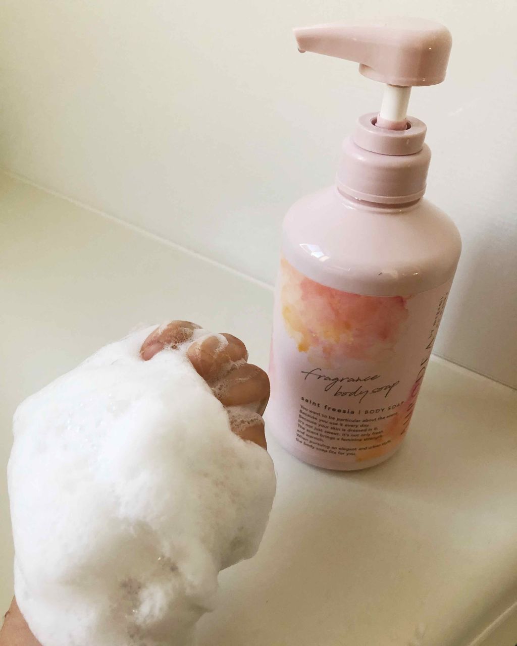 AURODEA by megami no wakka fragrance body soap/R&/ボディソープを使ったクチコミ（1枚目）