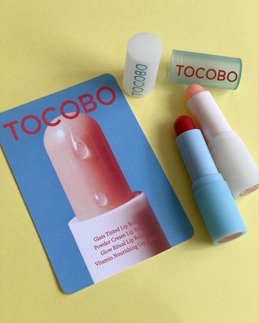 Glass Tinted Lip Balm/TOCOBO/リップケア・リップクリームを使ったクチコミ（1枚目）