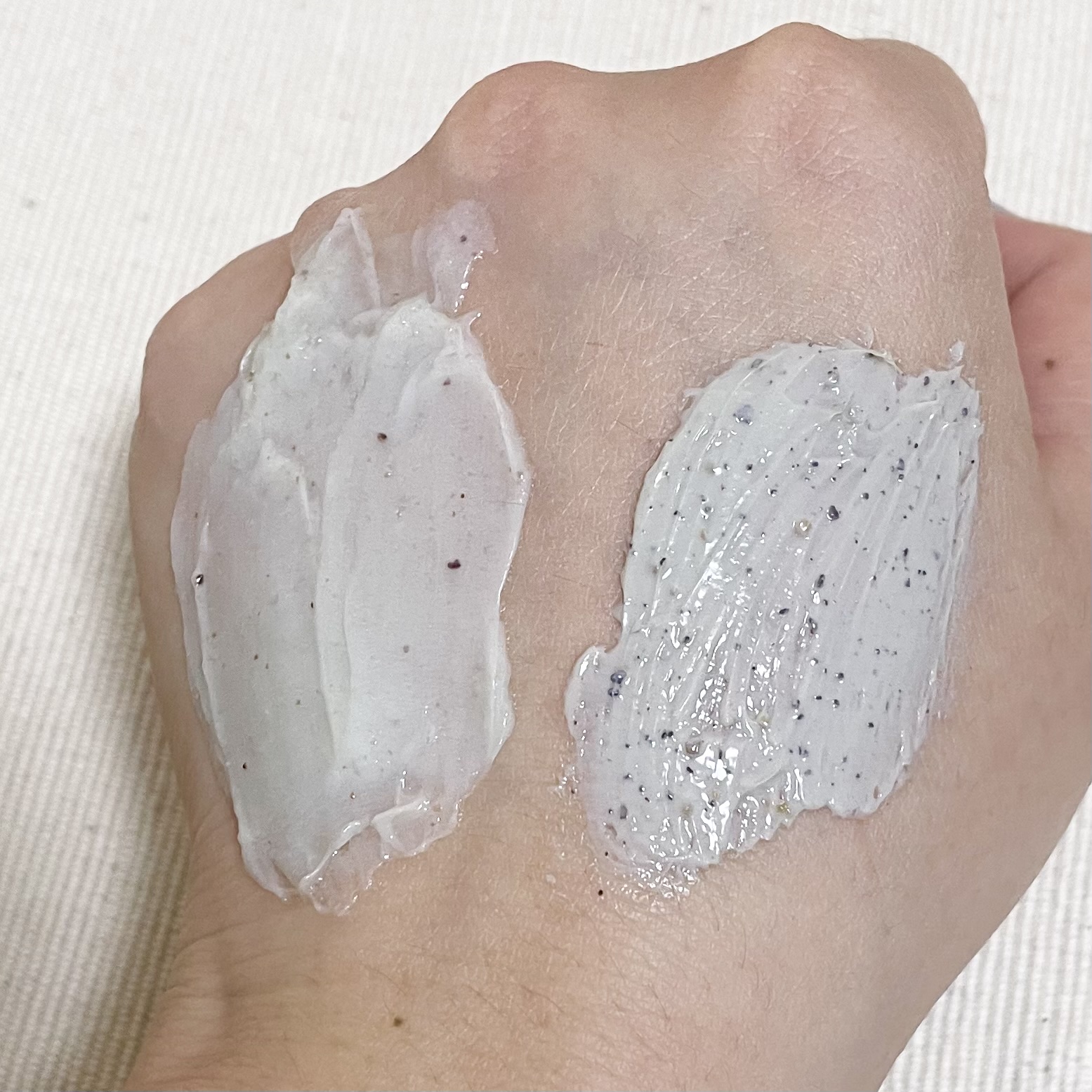 緑豆毛穴クレイパック/beplain/洗い流すパック・マスクを使ったクチコミ（2枚目）