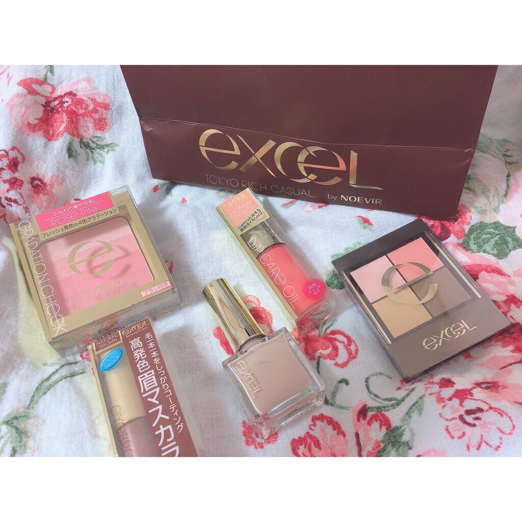 リップケアオイル/excel/リップグロスを使ったクチコミ(1枚目)