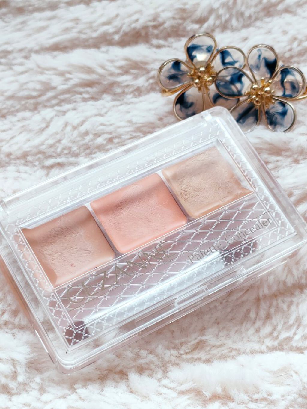 パレットコンシーラー/CEZANNE/パレットコンシーラーを使ったクチコミ（2枚目）