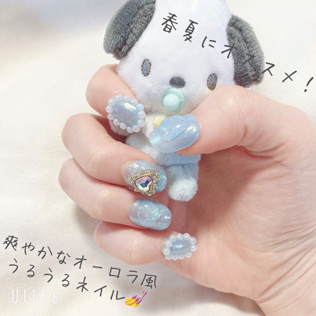 ジェルネイル(ライト対応)/セリア/ジェルネイルを使ったクチコミ(1枚目)