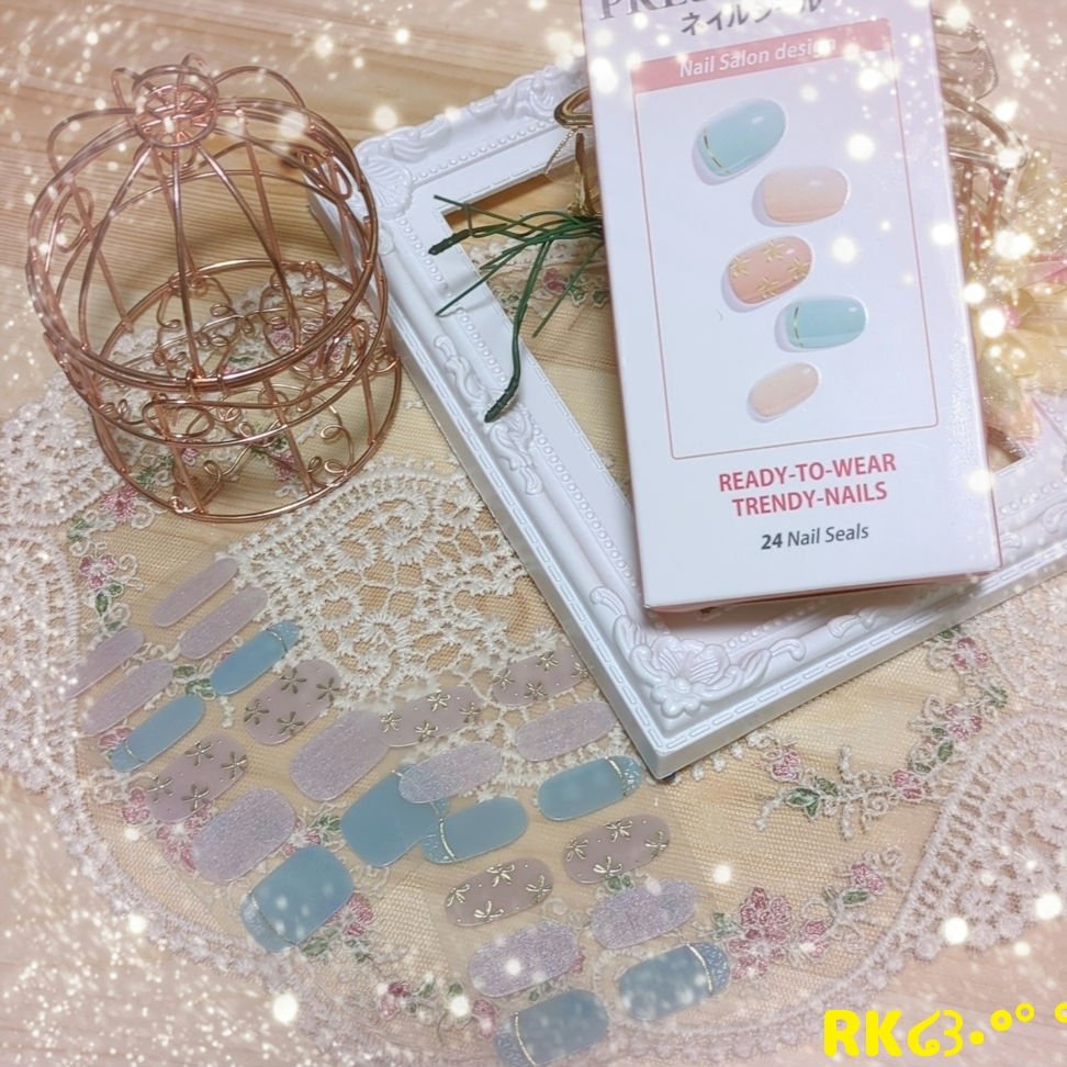 プレスオンジェル/KISS NEW YORK/ネイルシールを使ったクチコミ（1枚目）