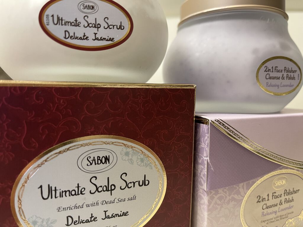 ヘッドスクラブ デリケート・ジャスミン/SABON/ヘッドスクラブを使ったクチコミ（1枚目）