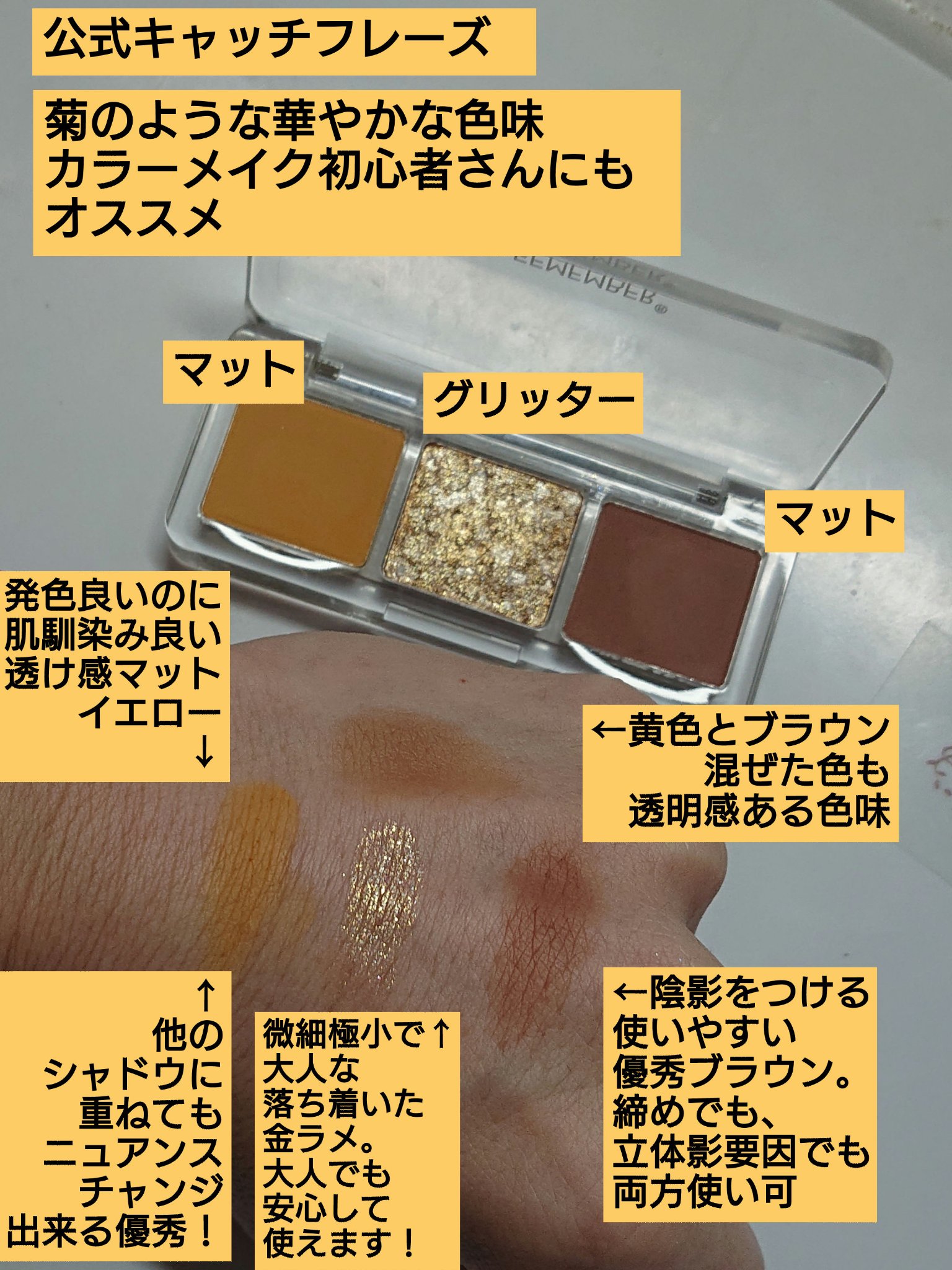 エレクトリックショックアイズ /KATE/アイシャドウパレットを使ったクチコミ（2枚目）