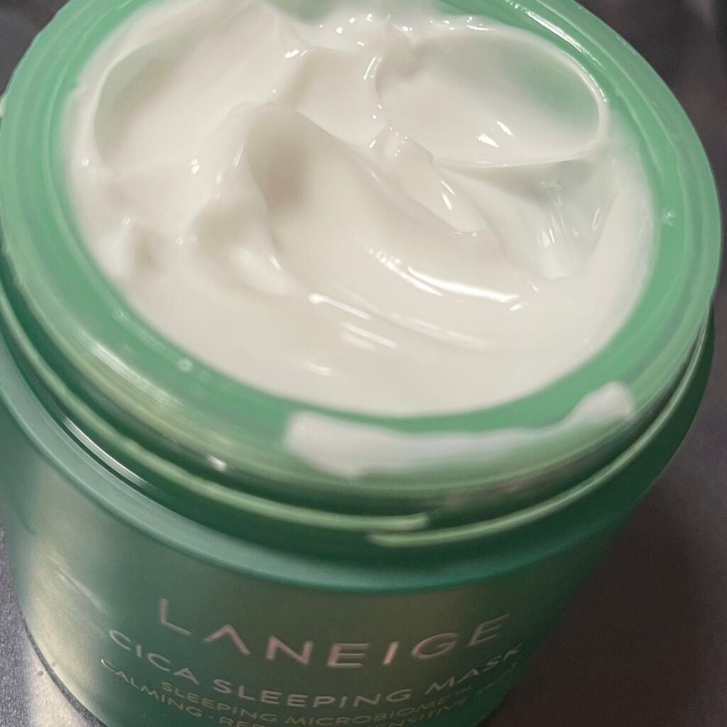 シカスリーピングマスク/LANEIGE/フェイスクリームを使ったクチコミ(2枚目)