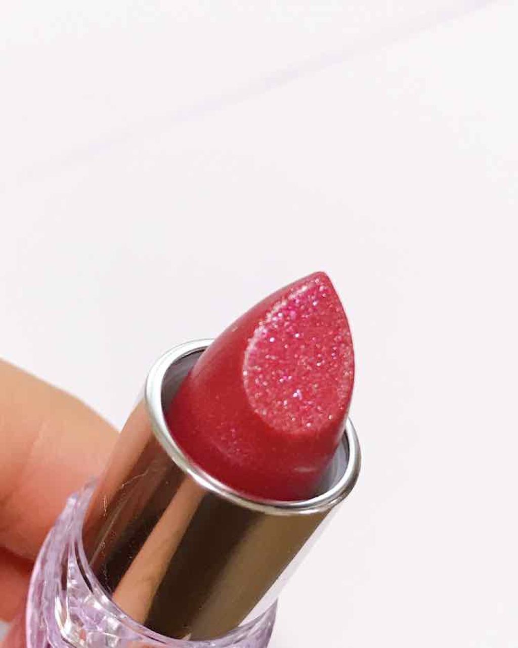 ウォーター シャイニー ダイヤモンドダイヤ/MAYBELLINE NEW YORK/口紅を使ったクチコミ(1枚目)