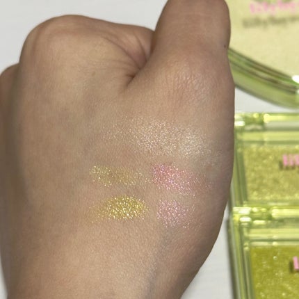 Little Bitty Moment Shadow/lilybyred/アイシャドウパレットを使ったクチコミ(4枚目)