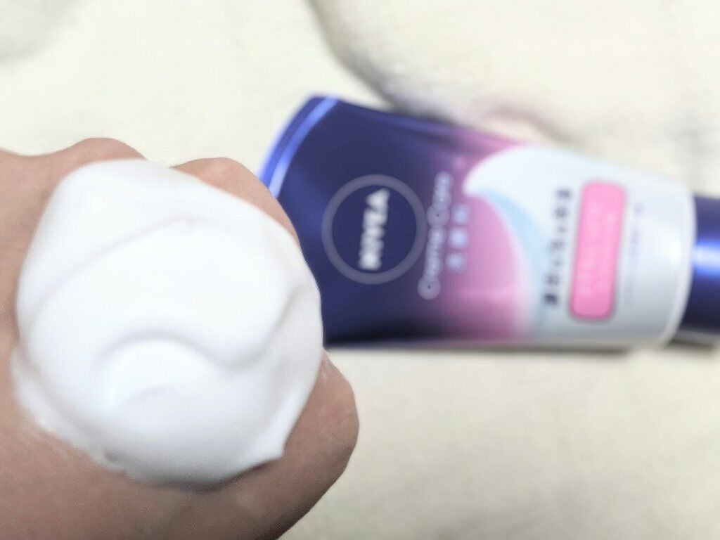 ニベア クリームケア洗顔料 とてもしっとり/ニベア/洗顔フォームを使ったクチコミ(3枚目)