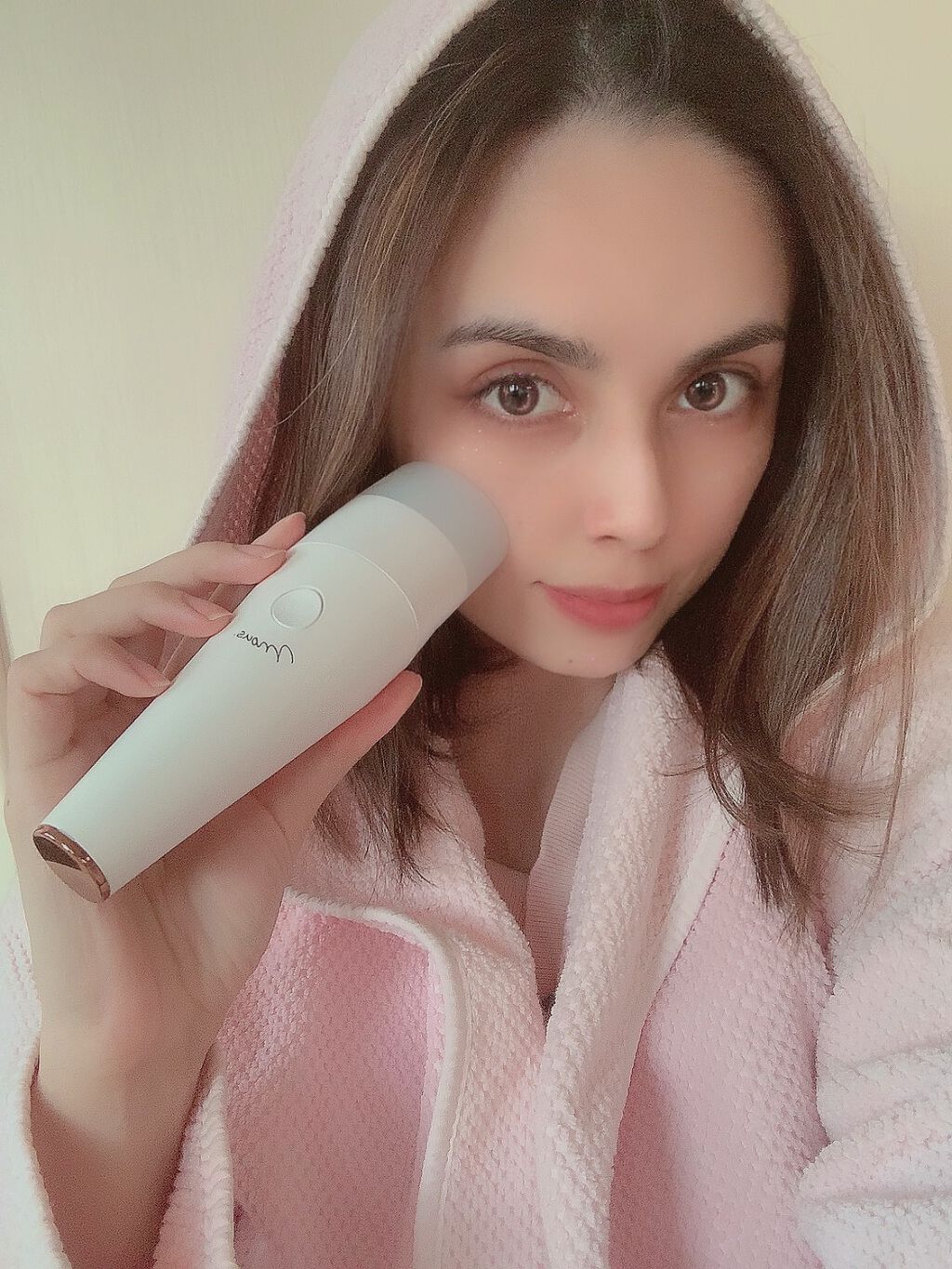 なた on LIPS 「育児全集中でエステに行けないからこの美顔器でおうちエステ⭐️専..」(2枚目)