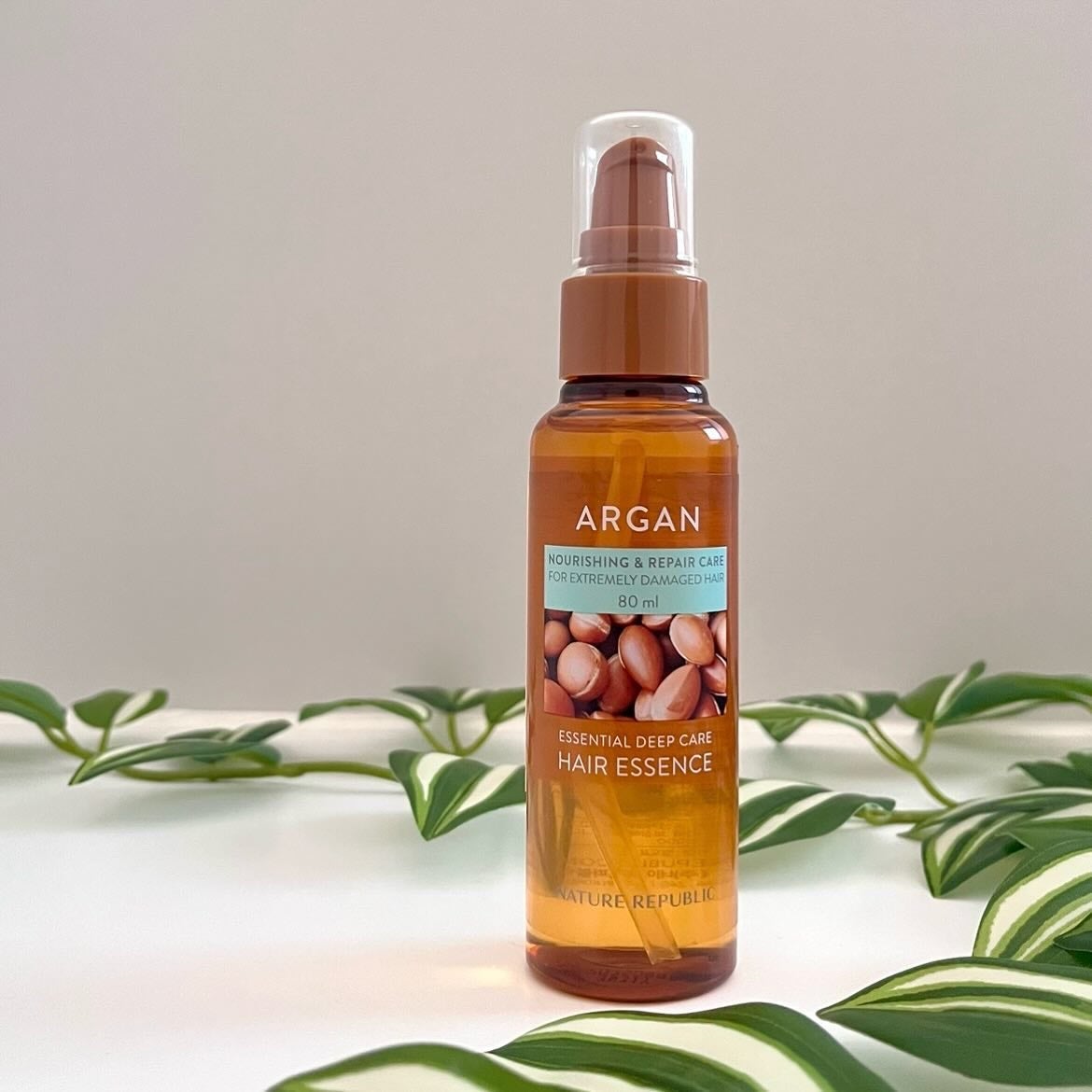 アルガンエッセンシャル ヘアオイル/ネイチャーリパブリック/ヘアオイルを使ったクチコミ(8枚目)