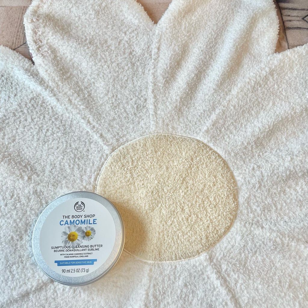 カモマイル サンプチュアス クレンジングバター/THE BODY SHOP/クレンジングバームを使ったクチコミ(1枚目)