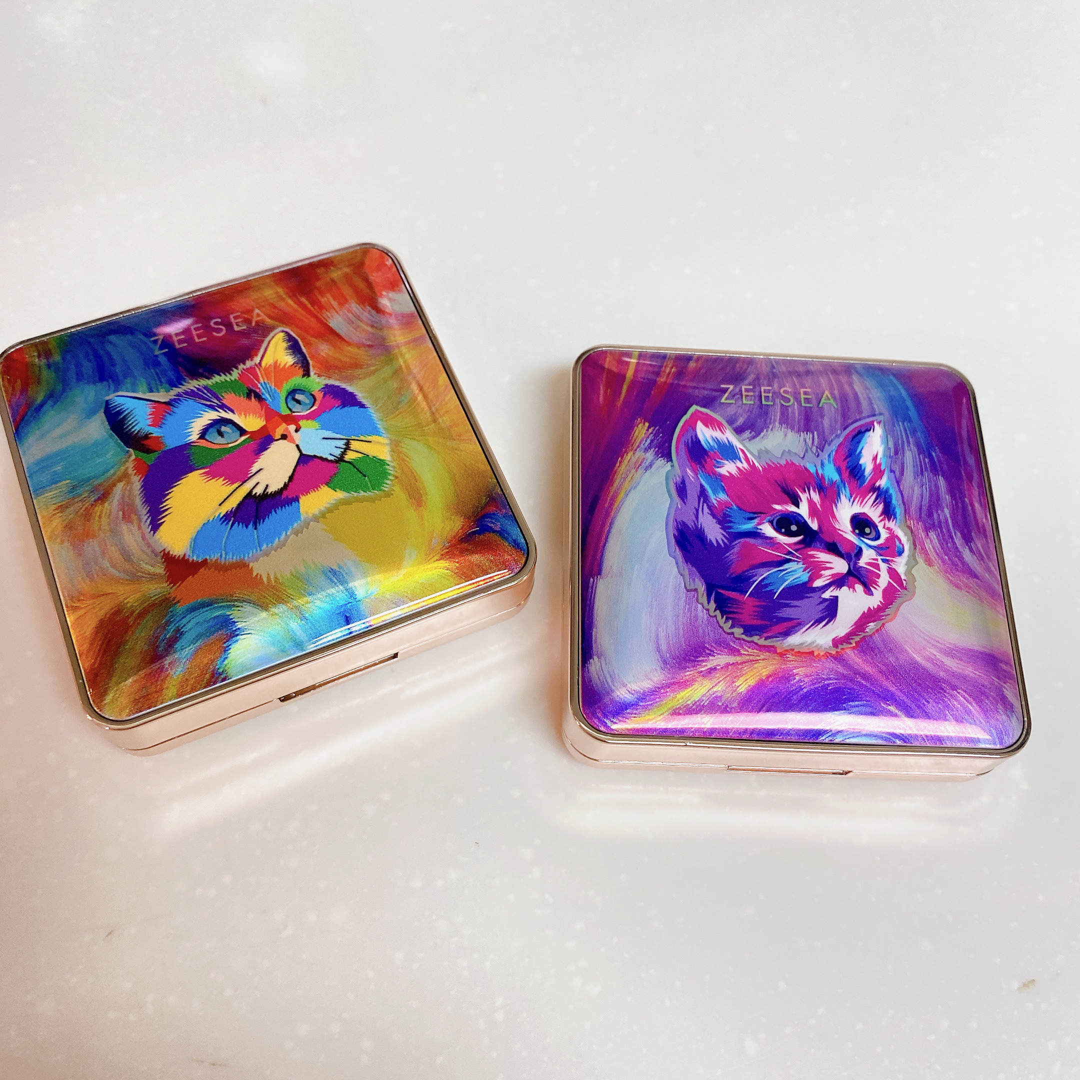 アニマルアイシャドウ(4シェード)/ZEESEA/アイシャドウパレットを使ったクチコミ（2枚目）