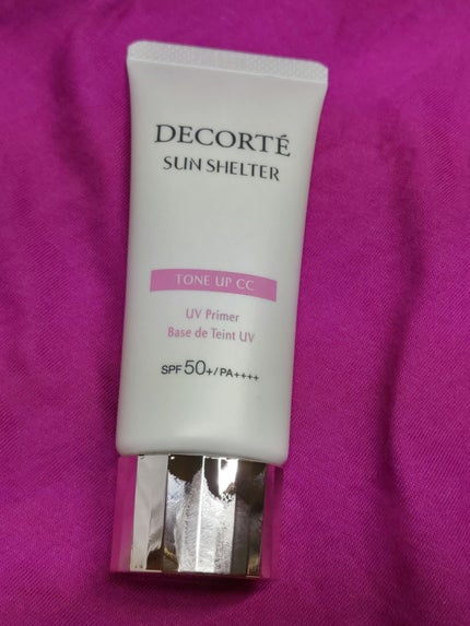 サンシェルター トーンアップCC/DECORTÉ/CCクリームを使ったクチコミ(2枚目)