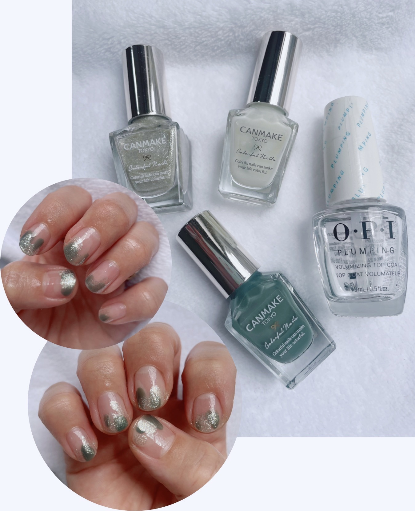 カラフルネイルズ/キャンメイク/マニキュアを使ったクチコミ（1枚目）