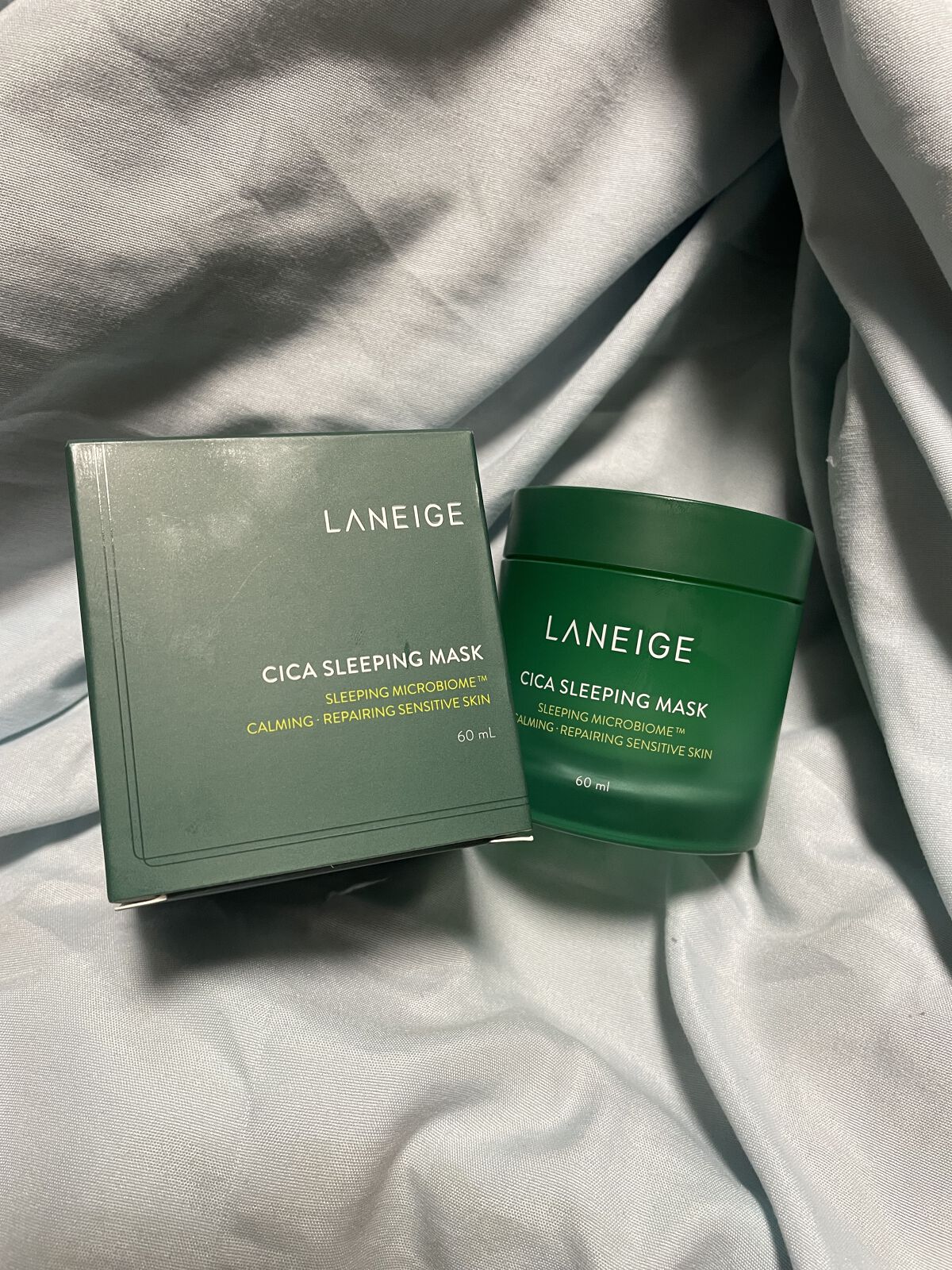 シカスリーピングマスク/LANEIGE/フェイスクリームを使ったクチコミ（3枚目）