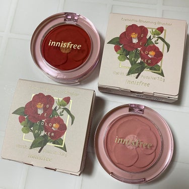 済州 カラーピッカー椿ブルーミングチーク innisfree