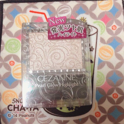 パールグロウハイライト/CEZANNE/パウダーハイライトを使ったクチコミ(1枚目)