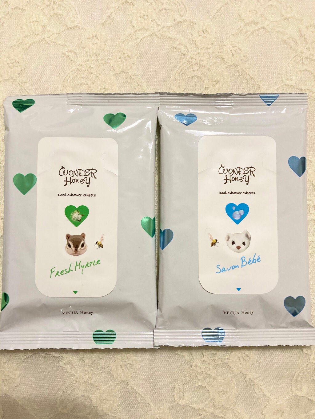 ワンダーハニー 素肌すっきりクールシャワーシート/VECUA Honey/ボディシートを使ったクチコミ(1枚目)