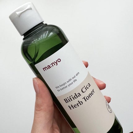 ビフィダシカハーブトナー/manyo/化粧水を使ったクチコミ(4枚目)