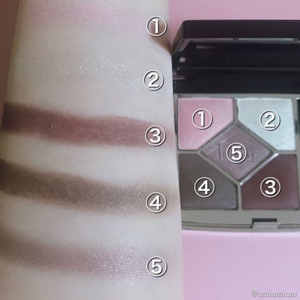 【旧】サンク クルール クチュール/Dior/アイシャドウパレットを使ったクチコミ(3枚目)