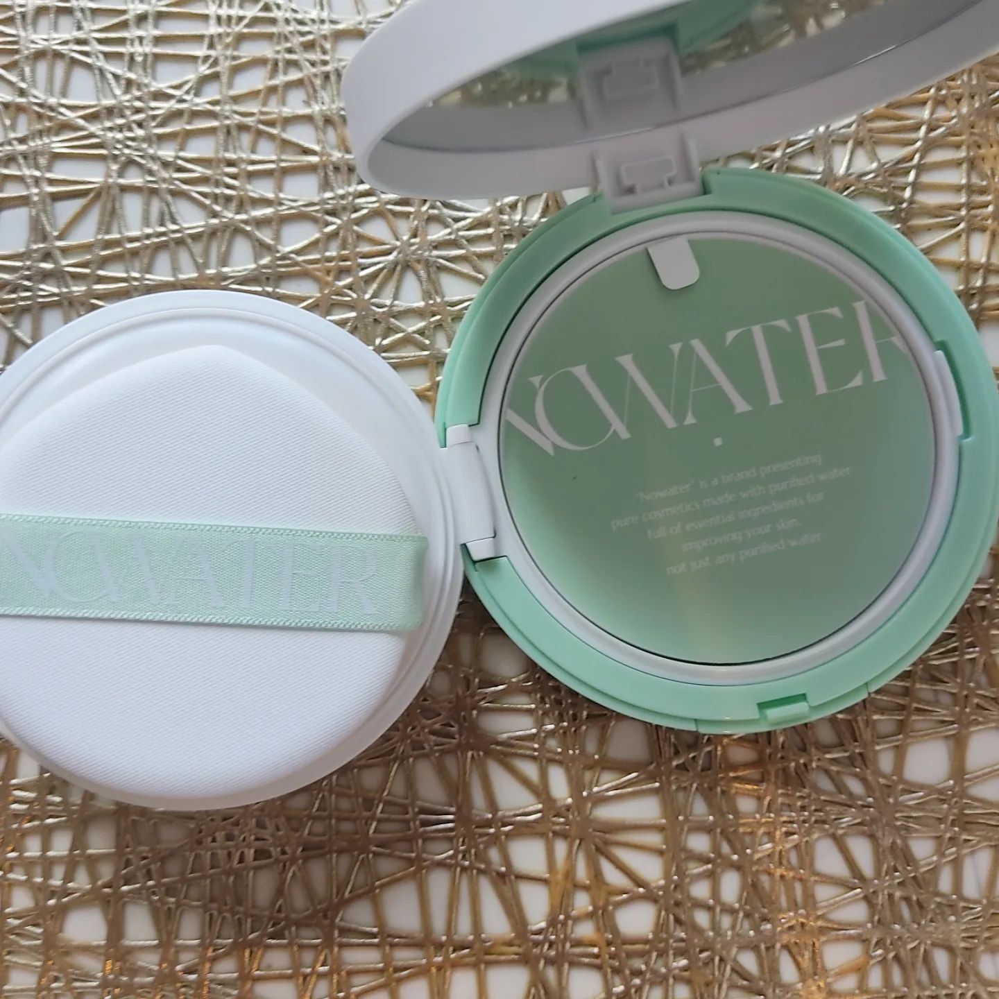 ティーツリーデイデイトーンアップサンクッション/NOWATER/日焼け止めローションを使ったクチコミ（3枚目）