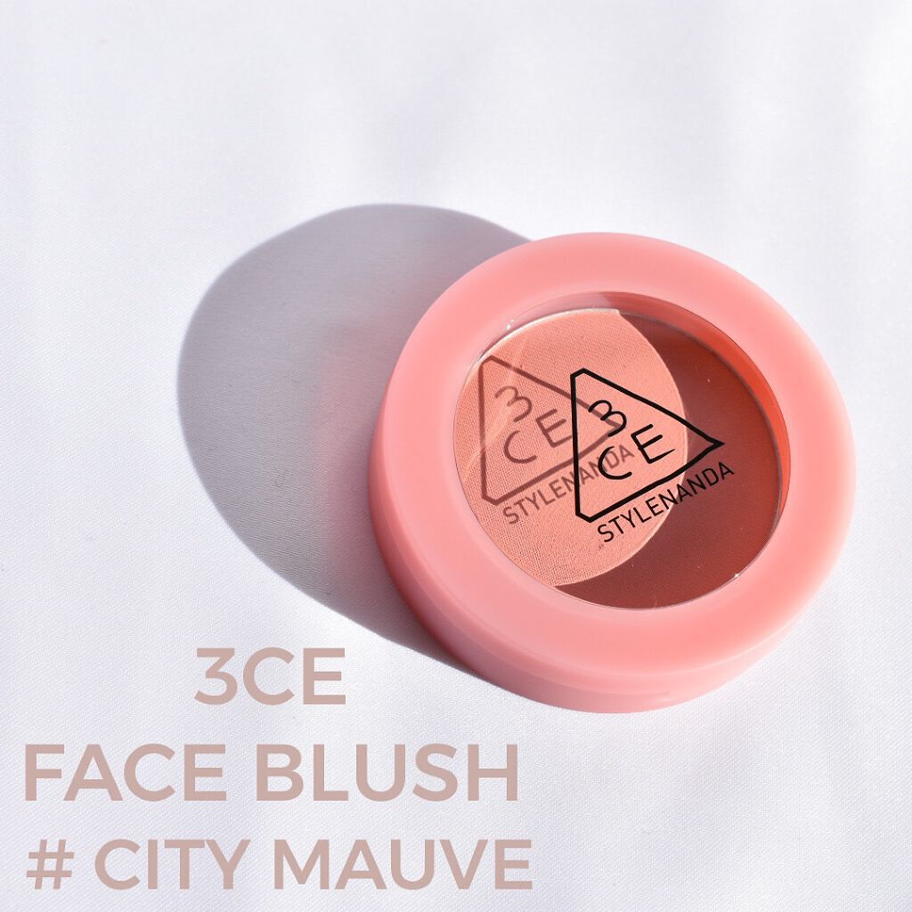 3CE フェイスブラッシュ/3CE/パウダーチークを使ったクチコミ（1枚目）