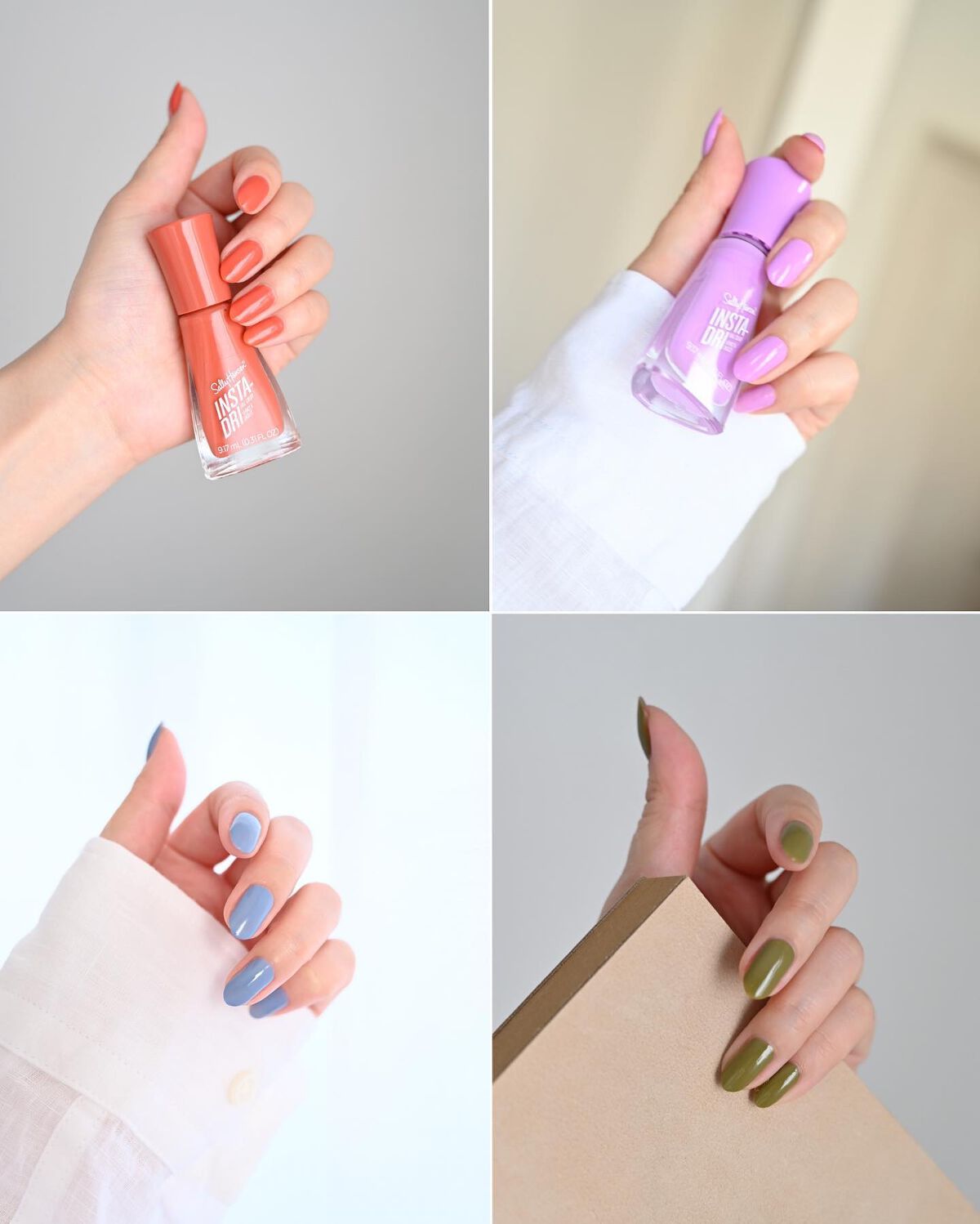 インスタドライ ネイルカラー 258 シューティングスター/サリーハンセン/オールインワンネイルを使ったクチコミ（1枚目）