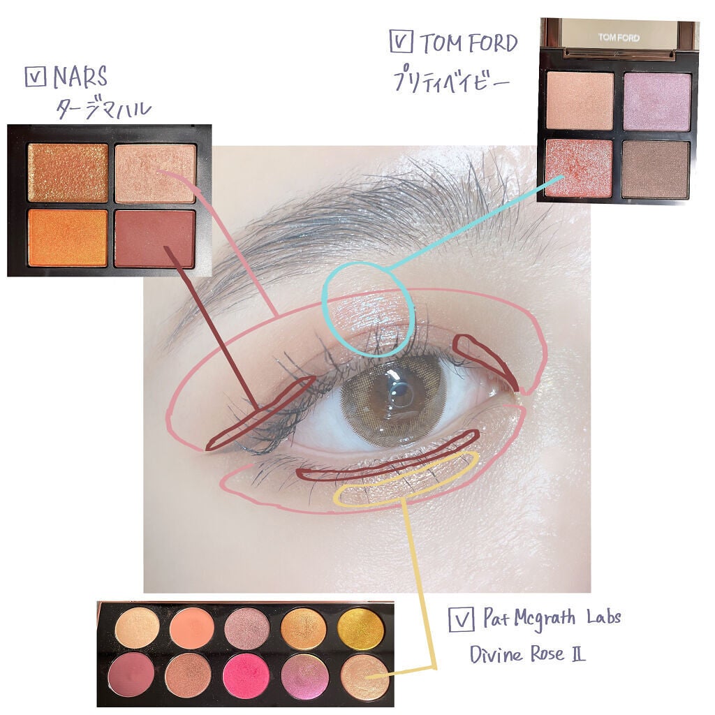 アイ カラー クォード/TOM FORD BEAUTY/アイシャドウパレットを使ったクチコミ(2枚目)